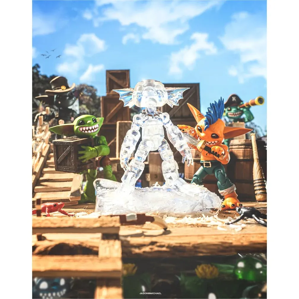 Plunderlings Drench Arctic Clear Variant 1:12 Scale Action Figure - SDCC Convention Exclusive