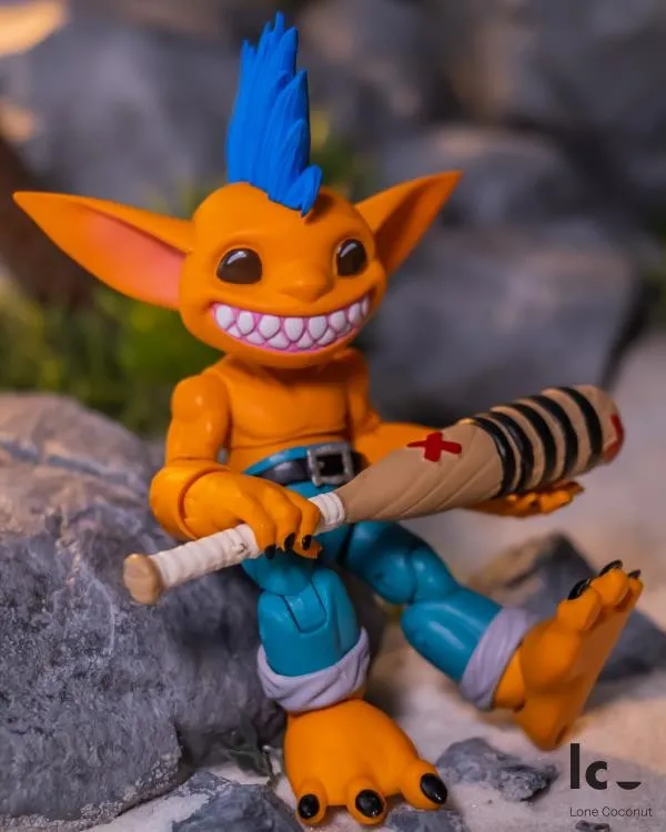 Plunderlings Feral Chedar 1:12 Scale Action Figure