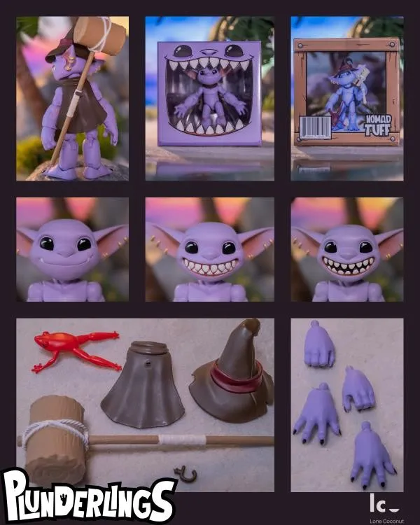 Plunderlings Nomad Tuff 1:12 Scale Action Figure