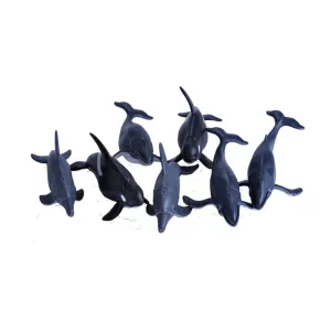 Polybag of Whale & Dolphin Figurines