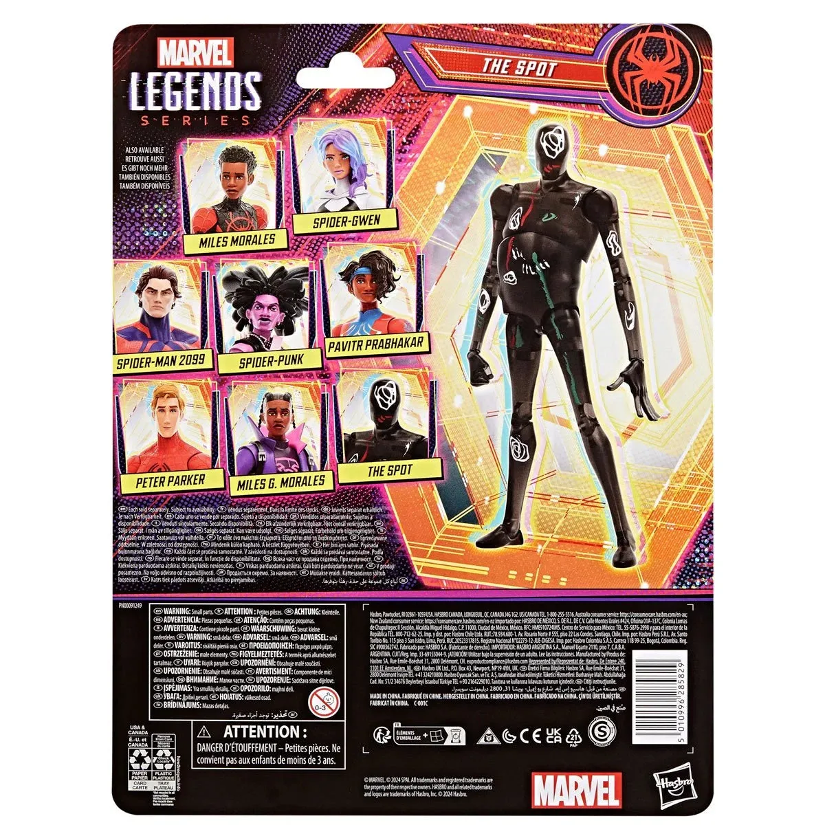 [PRE-ORDER] Marvel Legends Series - Spider-Man: Across the Spider-Verse - The Spot Action Figure (G0830)
