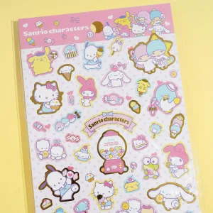 Sanrio Characters Sweet Dessert Time Stickers