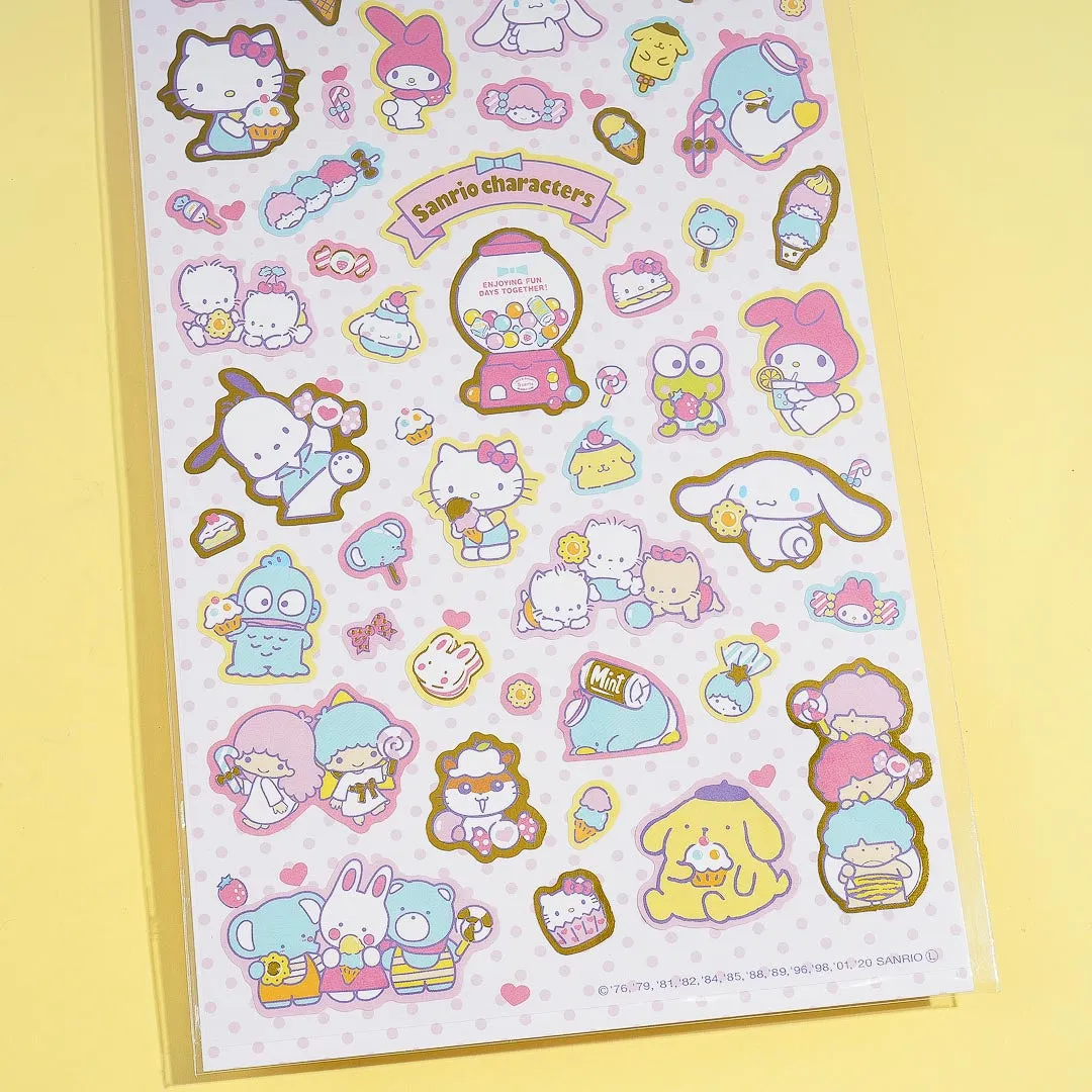Sanrio Characters Sweet Dessert Time Stickers