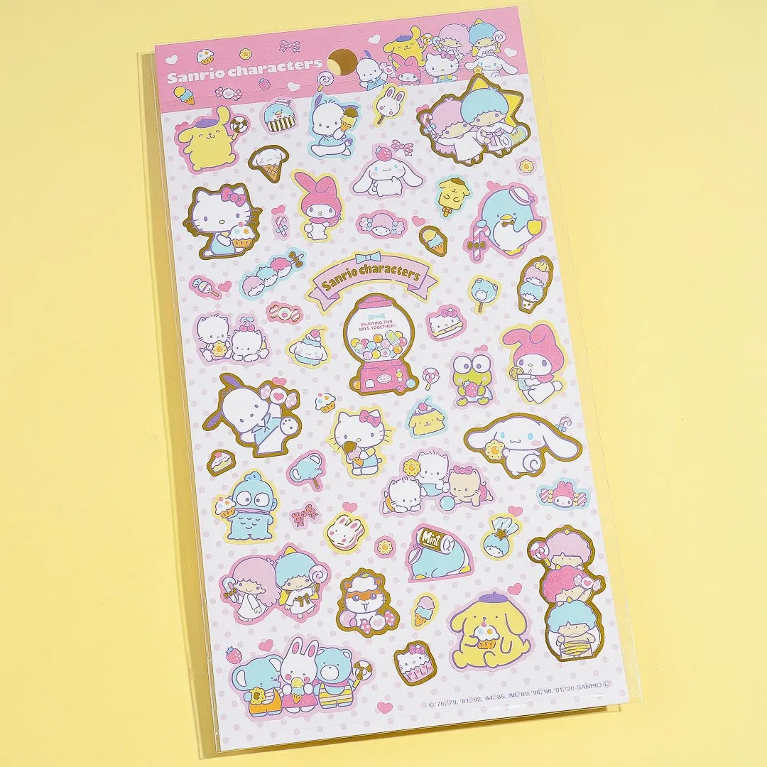 Sanrio Characters Sweet Dessert Time Stickers