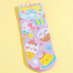 Sanrio Characters x Sirotan Dessert Socks