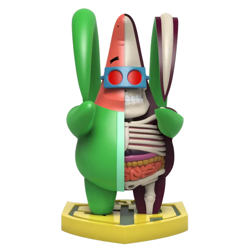 SpongeBob SquarePants (Super Edition) Hidden Dissectables Blind Box Series 4 by Jason Freeny x Mighty Jaxx