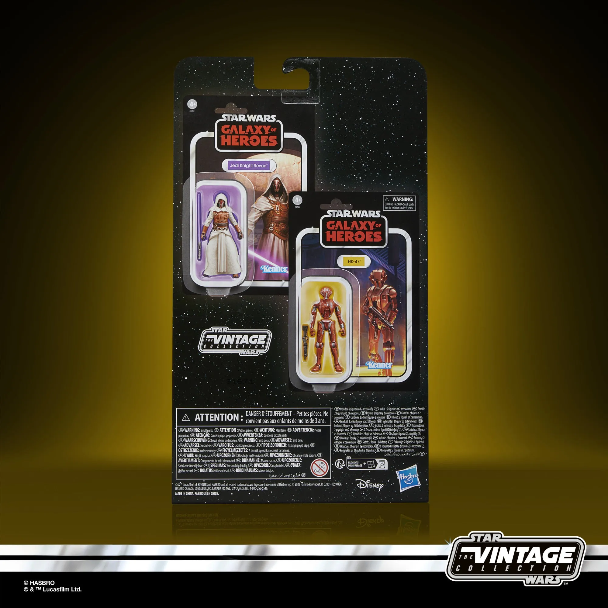 Star Wars The Vintage Collection HK-47 & Jedi Knight Revan 2-Pack