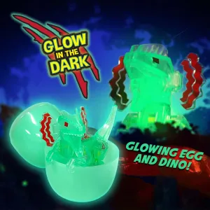 StikBot Glow-in-the-Dark Dino Egg 7 Pack Bundle