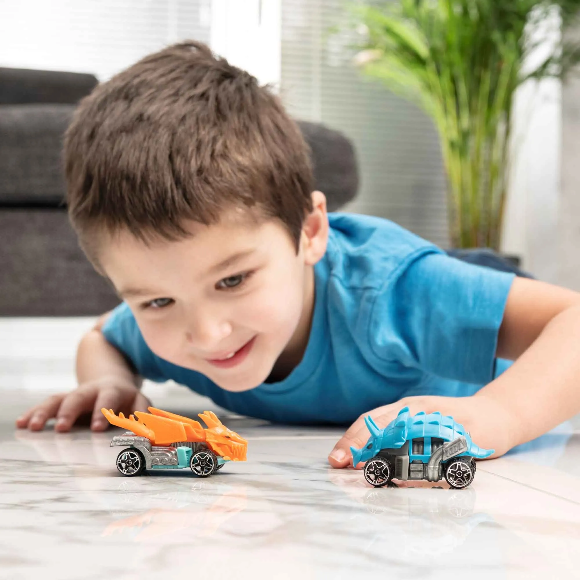 Teamsterz Beast Machine Car Play Set - 6 Cars Included