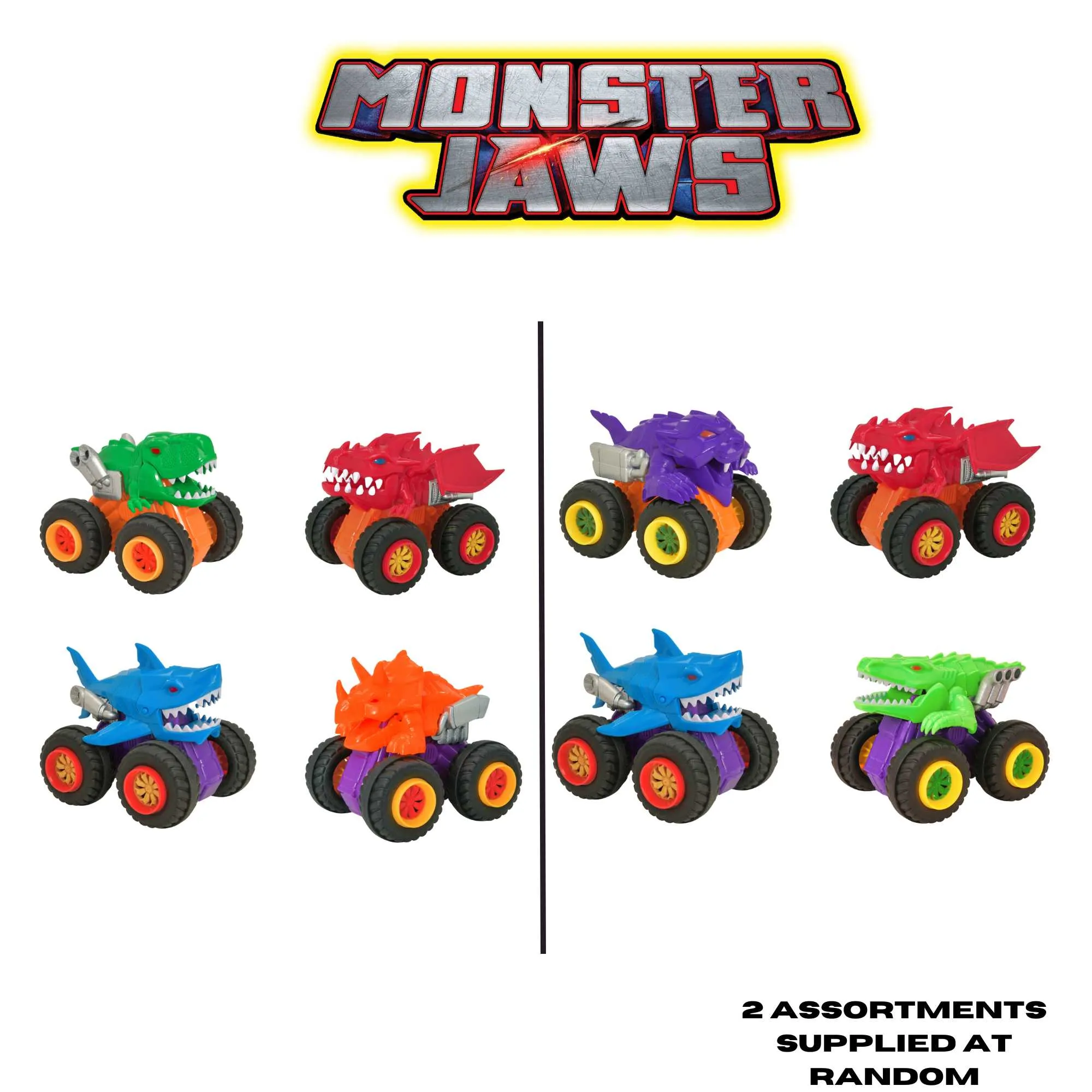 Teamsterz Monster Jaws 4 Pack
